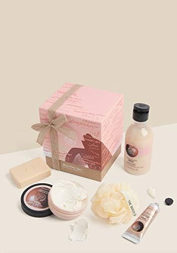 The Body Shop Nutty Nourishing Shea Pampering Essentials Body Butter Soap hand cream shower gel Gift SET - Image 4