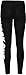Forever Womens Side Slogan Printed Stretchy Leggings Trousers