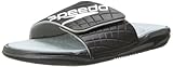 Speedo Women's Exsqueeze Me Rip All Purpose Slide Sandal,Black/High Rise,8 M US