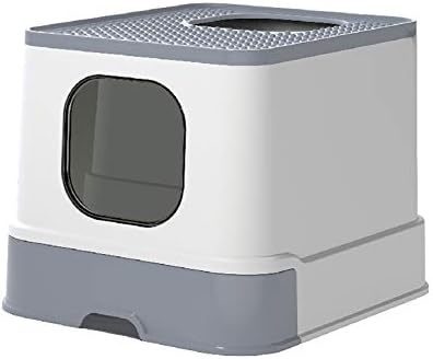 Cajón de Arena para Gatos Caja, Entrada Superior de la litera higiénico