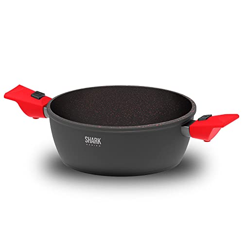 ICHEF POLISHOP Panela Ultra Family Size Shark Series Vermelha de 24cm