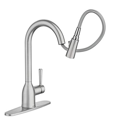 Moen Adler Spot Resist Stainless OneHandle High Arc Kitchen Sink