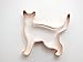 The Fussy Pup Abyssinian Cat Cookie Cutter 4.5 Inch Handcrafted in USA