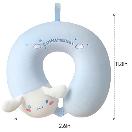 MINISO Sanrio Kids Travel Pillow, 100 Pure Memory Foam Neck Travel