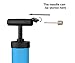 Hand Air Pump, Sports Ball Pump Needle Storage for Basketball, Football, Rugby Football, Soccer Balls, Exercise Ball, Netball, Toy Balls and Balloon (10 Inch)