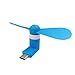 4 Pack USB Phone Fans,Mini Portable Fans for USB C Type C Android Phones Samsung Galaxy S8,S8Plus Google Nexus 5X Huawei P10,Moto Z(USB C/Type C)