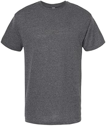 Absolute Apparel Mens Thermal Short Sleeve T-Shirt (S) (Charcoal