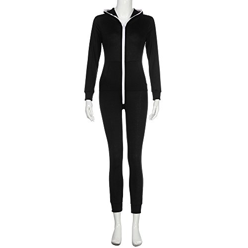 image for ZOMUSA Hot Sales Women's Sexy Sport Fitness Hoodie Long Sleeve Zip Up 