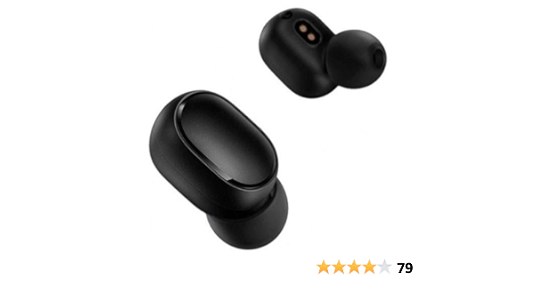 Xiaomi Mi True Airdots S - Auriculares Inalámbricos, Autonomía 12 Horas  Batería, Bluetooth 5.0 - Resistencia al Agua IPX4, Modo Gaming, Botón  Táctil, Certificado CE iOS \u0026 Android - Negro : Amazon.es: Electrónica