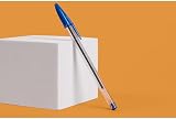 BIC Cristal Original Ball Point Pen 50 Pack Blue Medium 1.0 mm view 10