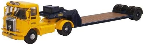 Oxford Diecast 1:76 Atkinson Borderer Low Loader NCB Mines Rescue Collectable model 76ATK004, Multi-colored