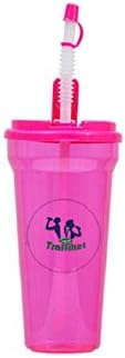 Liquid Traffiker Hard Plastic Water Juice Beverage Glass Indoor Outdoor Events Pink