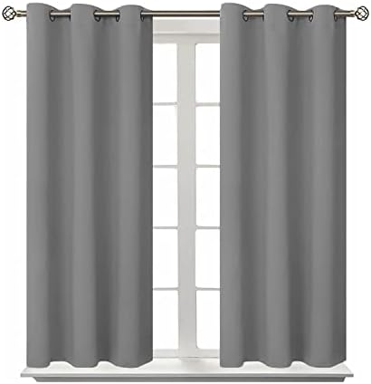 Arabest Blackout Curtain Piece Thermal Insulated Grommet