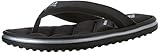 adidas Performance Men's Zeitfrei Thong Flip Flop Sandal,Black/Black/Silver,11 M US