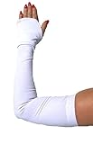 SUNBIB 2.0 Sports ( 2016 ) UV Cooling Sun Protection Arm Sleeves (Pair) With Max-Dri and Antimicrobial Cover Technology for Golf , Outdoors , Hiking , Cycling , Biking , Fishing and More