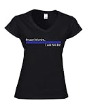 Police Blotter Black Womens Walk This Line V-Neck T-Shirt for LEO Wives