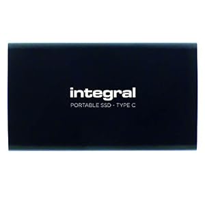 Integral 480GB Draagbare SSD Drive USB3.1 Externe SSD Zwart