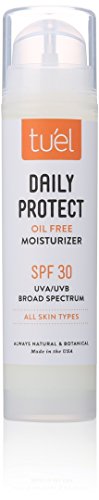 Tu'el Skincare Daily Protect Oil Free SPF 30, 1.7 Ounce