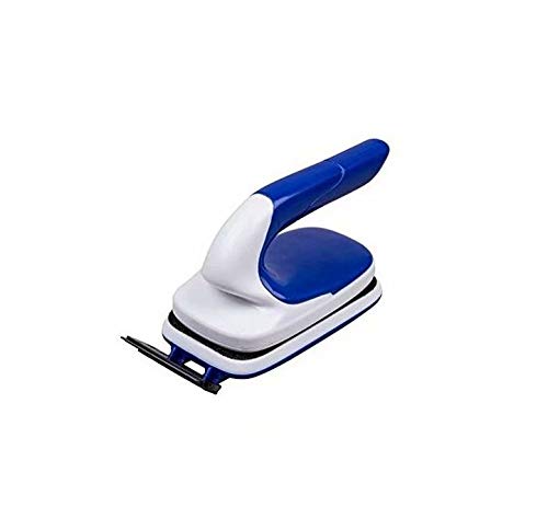 Heminst Handle Design Magnet Tank Cleaner Glass Floating with Plastic for Fish Tank Cylinder – Blue White
