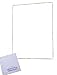 Group Vertical White Middle Frame Spacer Bezel with pre installed Adhesive for Apple iPad 3 & 4 3rd & 4th Gen A1403 A1430 A1416 A1458 A1459 A1460