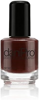 DaniPro Brown Someone To Love Anti-Fungal Nail Polish 0.5oz with Nail Clipper Free Gift