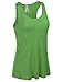 Emmalise Women's Flowey Lightweight Yoga Workout Tank Top Tee Tshirt