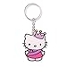 Finex Set of 4 Hello Kitty Keychain for Backpack School Bag Handbag Tote Daypack - Random