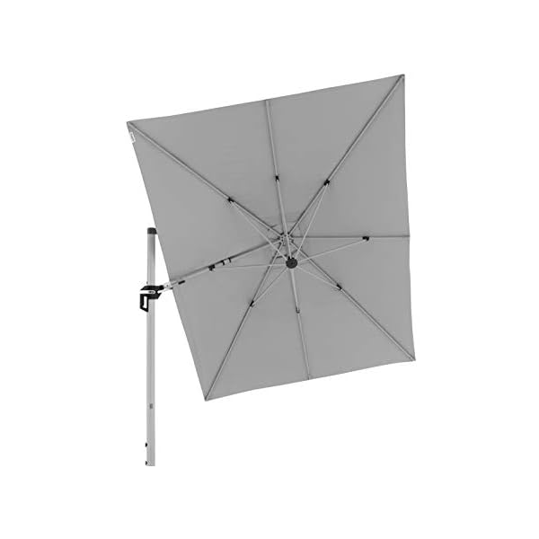 Doppler Pendelschirm 'Active', hellgrau, ca. 350 x 260 cm