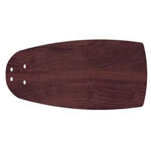 Emerson Ceiling Fans G54WA 22-inch Accessory Ceiling Fan Blades, Walnut, Indoor, Set of 5 Blades