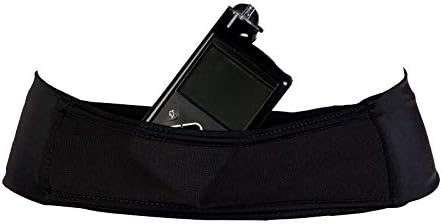 Glucology Insulin Pump Belt | Fanny Pack for Running or Travel - Diabetic Supplies and Accessories for Men and Women - Slim, Discreet Design - Storage for Phone, Money, Cash, Passport (Medium)