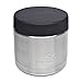 LunchBots Wide Thermal 16 oz. All Stainless Steel Bowl - Insulated Food Container Stays Hot 6 Hours or Cold for 12 Hours - Leak Proof Soup Jar for Portable Convenience - Black