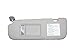 HYUNDAI Genuine OEM 852103X000TX Gray Driver Left Inside Sun Visor 1-pc for 2011~2014 Elantra Avante MD with One Ganda Anti Electromagnetic Radiation Sticker