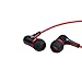 Mrice E300 3.5mm Jack In-Ear Stereo Earphones with 3 Different Size Ear Inserts (Black, Retail Packaging)