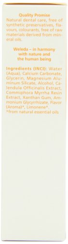 Weleda Oral Care Calendula Toothpaste, 2.5 Ounce