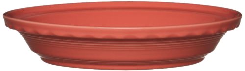 Fiesta 10-1/4-Inch Deep Dish Pie Baker, Flamingo