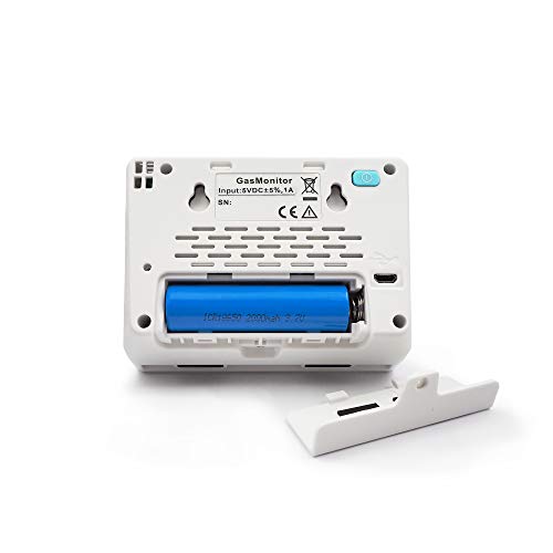 PerfectPrime CO2390, Indoor Air Quality Meter USB CO2 CARBON DIOXIDE Air Temperature Humidity DataLogger/Thermoemter/Hygrometer with SD Card