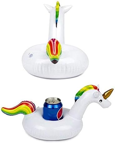 Bihood Unicorn Cup Holder Float Unicorn Cup Holder Unicorn Cup Holder Floaty Unicorn Cup Holder Pool Float Drink Float Pool Toys Pool Drink Holders Party Beverage Holder Mini Cup Holder Practical