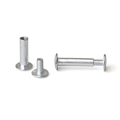 3/4 in. Aluminum Chicago Screws/Screw Posts (Qty 100 Sets)