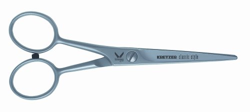 Kretzer Hair Classic Style L 57413 (54213) 5.0" / 13cm - Professional Hairdressing Scissors ~ Shears, Satin, Left-handed
