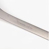 Snow Peak SCT-004 Titanium Spork Lightweight Compact Camping Utensil view 3