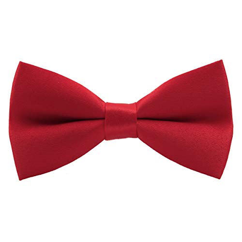 image for Wirarpa Mens Classic Pre-tied Bow Ties Formal Solid Tuxedo Adjustable 