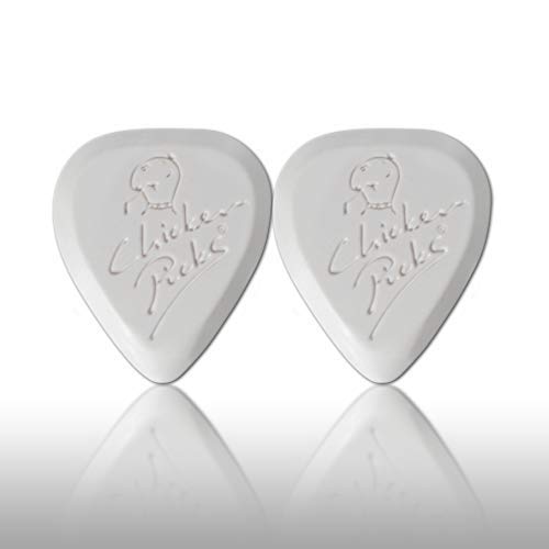 Chicken Picks 2 x Shredder 3.5 mm Guitar Picks, Plastic, Medium, 2 Picks