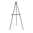 STUDIO DESIGNS Studio Display Easel Black 13206