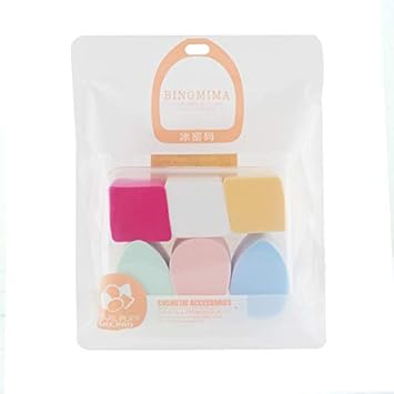 6pcs Pretty Soft Makeup Sponge Blender Beauty Foundation Blending Spongequick And Easy Make Up #wet #and #dry #foundation 6pcs Pretty Soft Makeup Sponge Blender Beauty Foundation Blending Spongequick And Easy Make Up