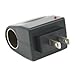 Tzou AC to DC Car Cigarette Lighter Socket Adapter (US Plug) (Style 1)