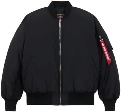 Amazon.com: ALPHA INDUSTRIES MA-1 TT Bomber Jacket | Rep Blue