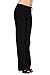 2LUV Women's Sleek and Trendy Dress Slacks Black M (65400)