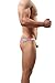 Sexy Men's Briefs Floral Printed Underwear Cotton Hip Empty Underpants (L)