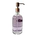 Hand Soap by Aroma Aria | Lavender | Luxurious Decorative Refillable Glass Bottle with Titanium Pump | 12 fl.oz.