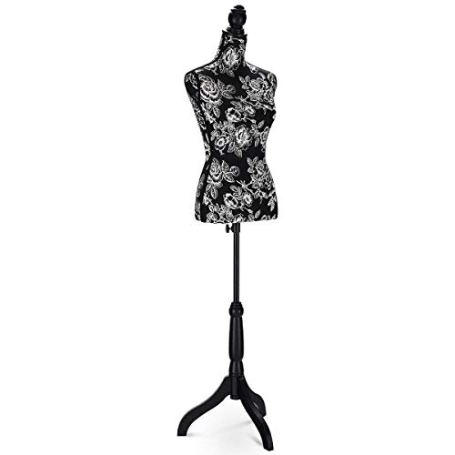 Buy Giatex Female Dress Form Mannequin Adjustable Height 52" to 67
